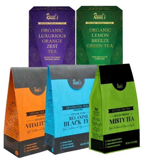 Russel's Ceylon tea collection